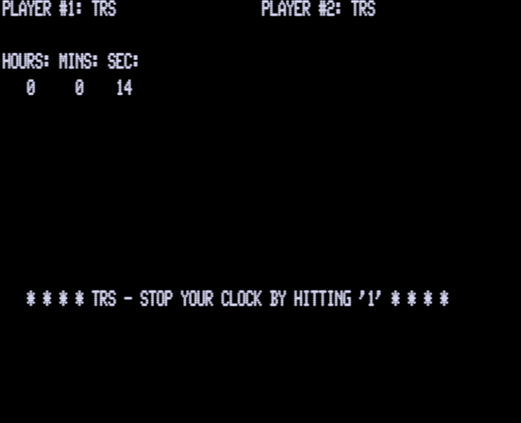 Screen shot